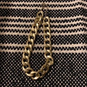 Gold chain necklace